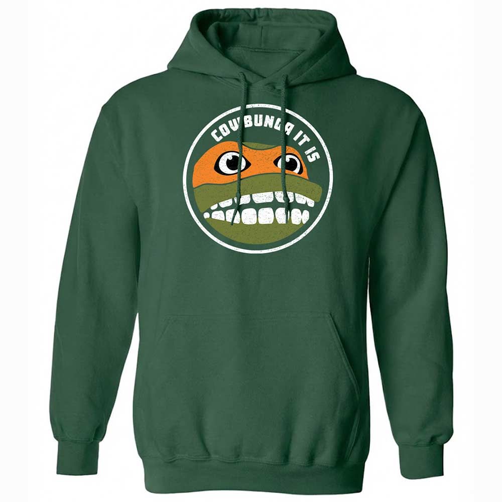 Classic Unisex Hoodie - LHSPPUN8 - Forest Green - 3