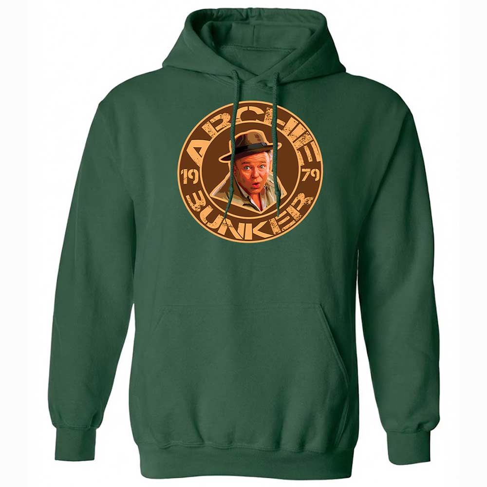 Classic Unisex Hoodie - Y9LB37E6 - Forest Green - 3