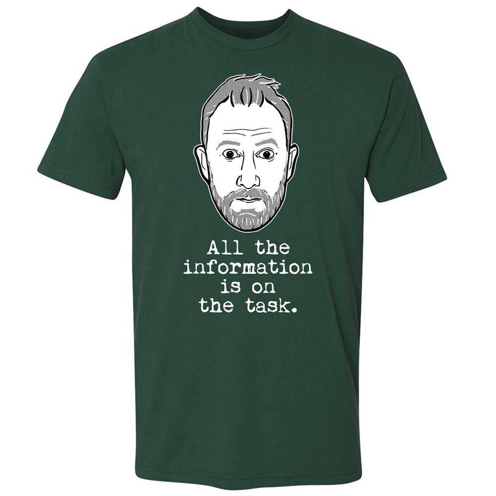 All the information is on the task - Forest Green - 3