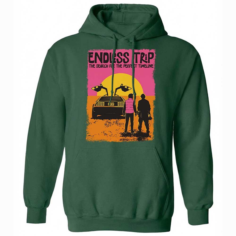 Classic Unisex Hoodie - WBF3MTE4 - Forest Green - 3