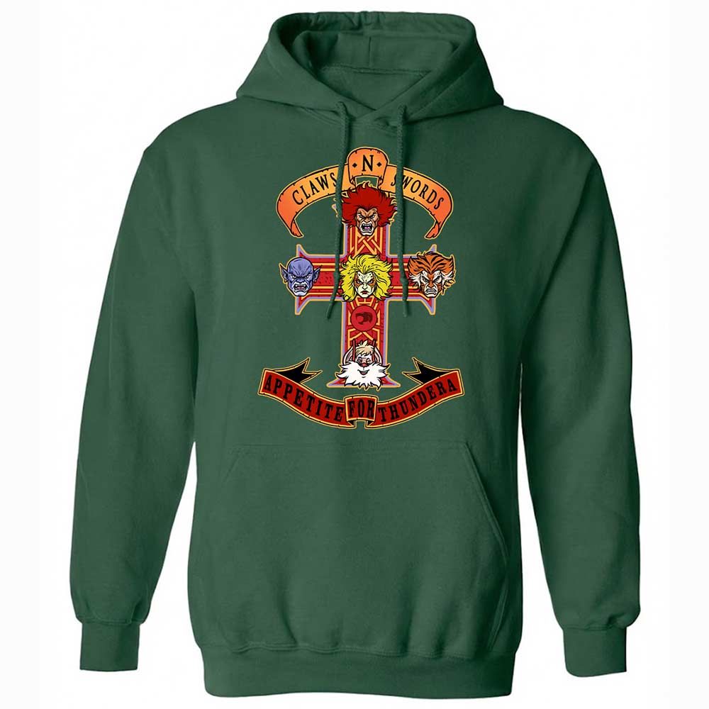 Classic Unisex Hoodie - DHZZ5RMZ - Forest Green - 3