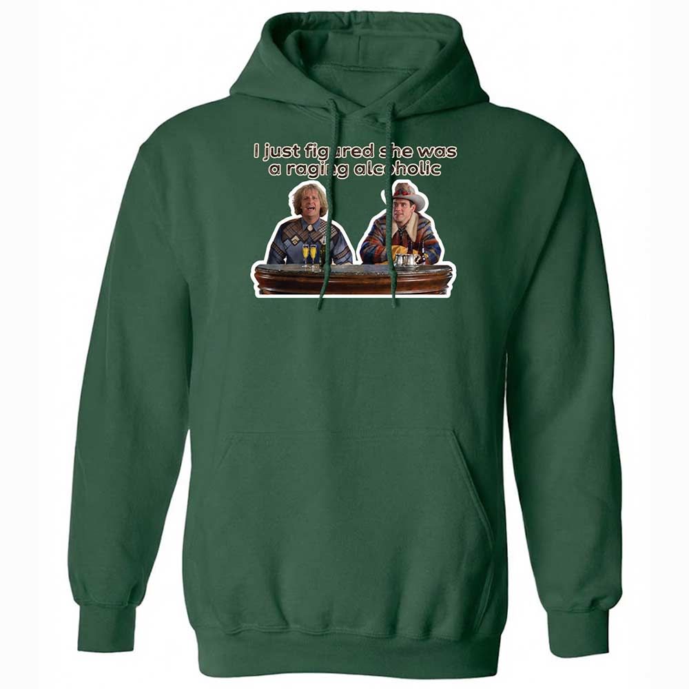 Classic Unisex Hoodie - VEEA7UC4 - Forest Green - 3