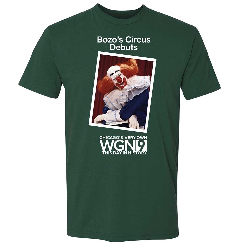 Chicago's Favorite Clown - Forest Green - 3
