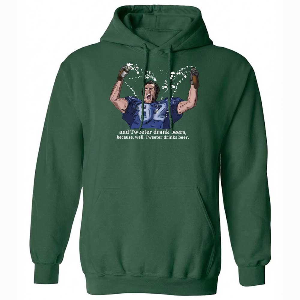 Classic Unisex Hoodie - A9XNKFE4 - Forest Green - 3