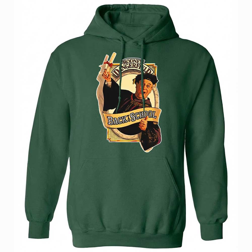 Classic Unisex Hoodie - DZYJ9P38 - Forest Green - 3