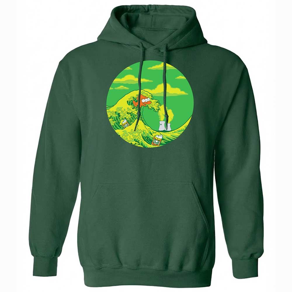 Great Wave Off Springfield - Forest Green - 3