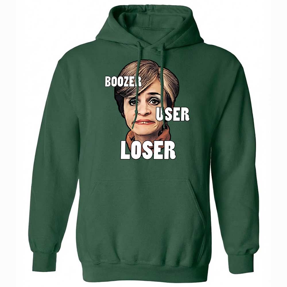 I was a boozer, a user, and a loser - Forest Green - 3