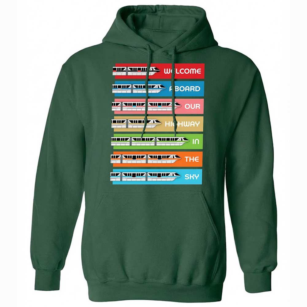 Classic Unisex Hoodie - Black - Forest Green - 3