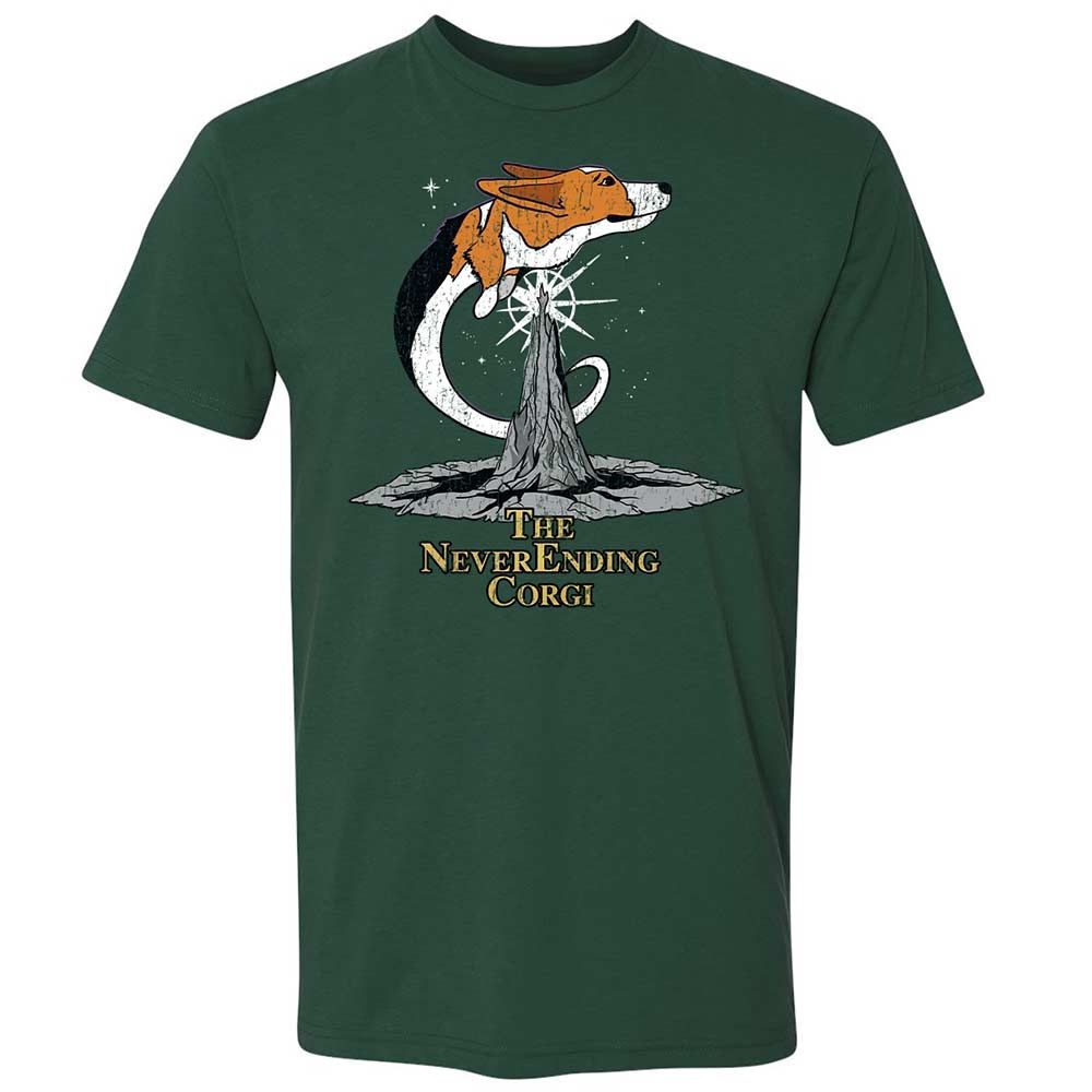 The NeverEnding Corgi - Forest Green - 3