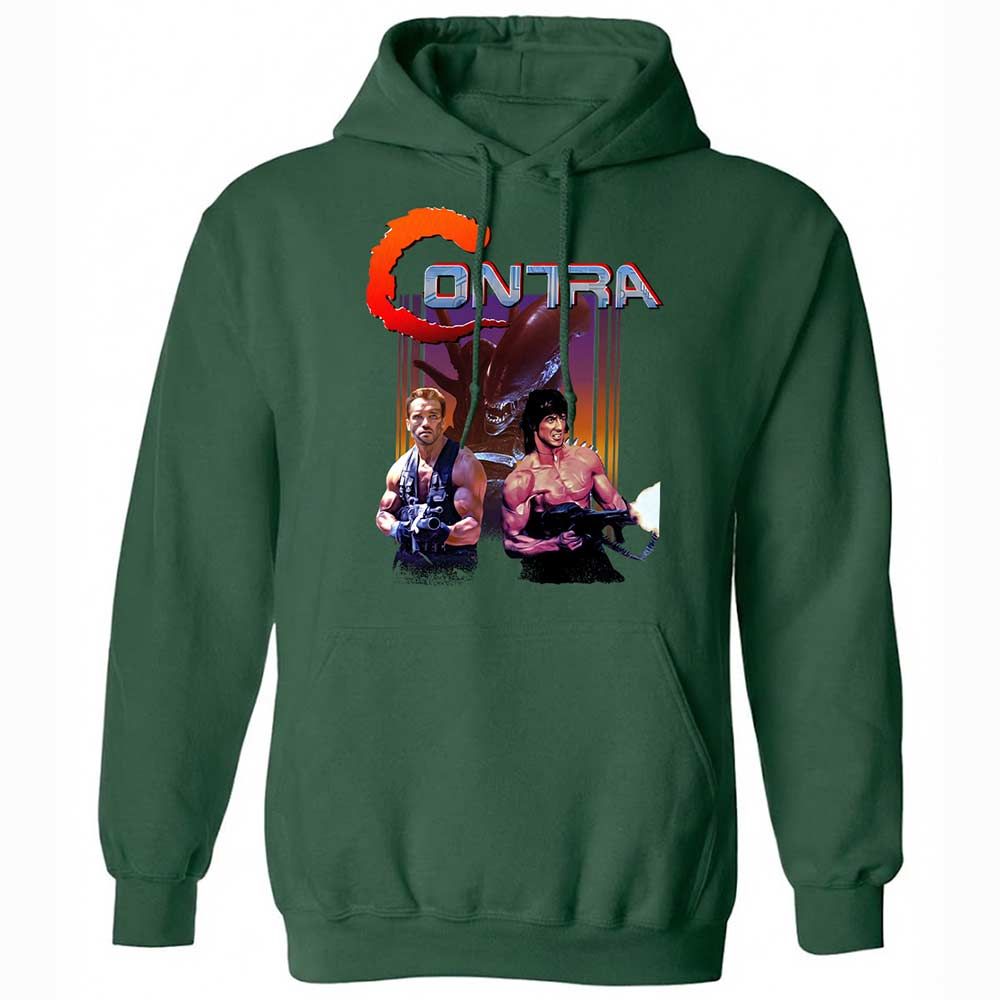 Classic Unisex Hoodie - Q9BB3B47 - Forest Green - 3