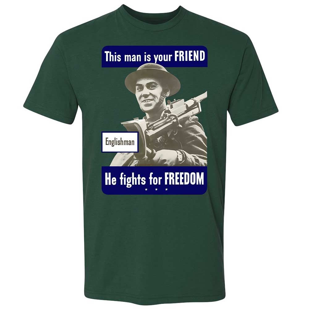 This man is your Friend - Forest Green - 3