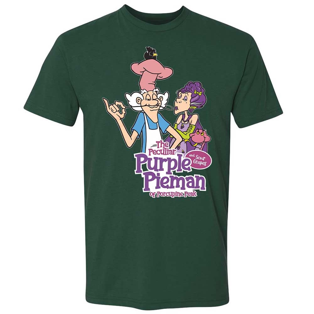 The Peculiar Purple Pie Man - Forest Green - 3