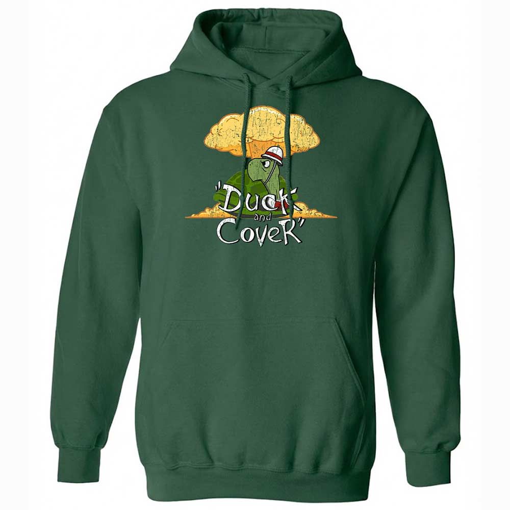 Classic Unisex Hoodie - 9ATEPSNF - Forest Green - 3