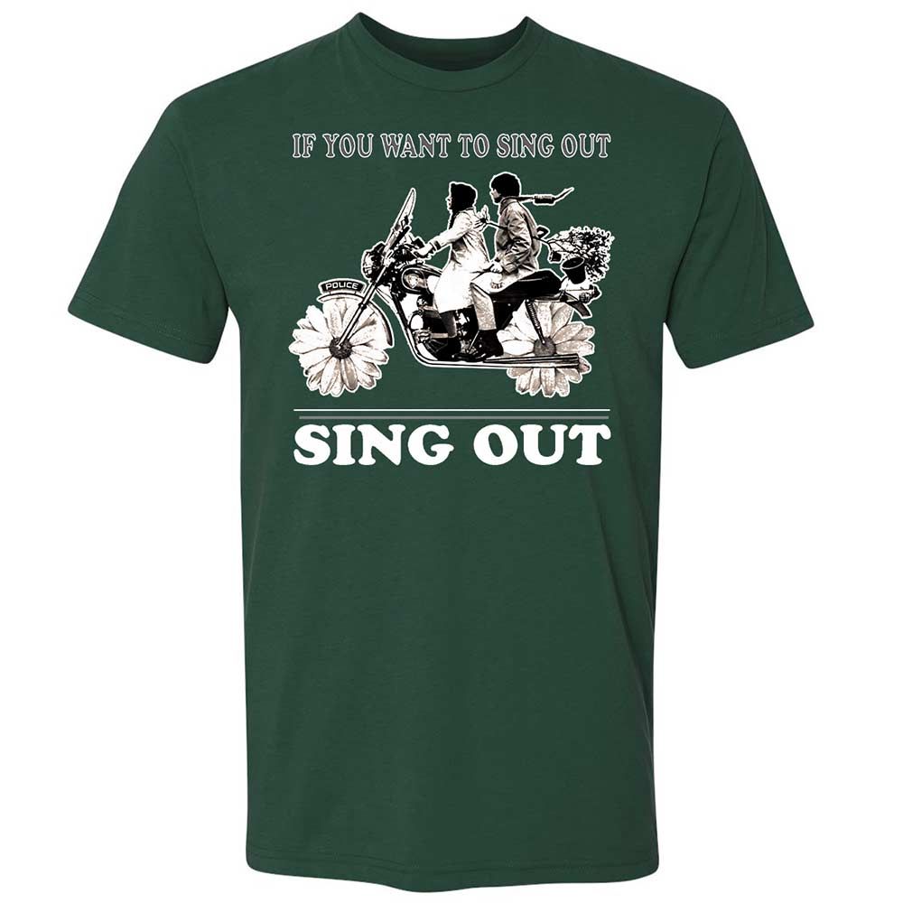 If you want to sing out, sing out - Forest Green - 3