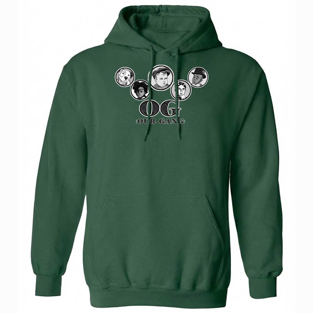 Classic Unisex Hoodie - YGPZYQV9 - Forest Green - 3