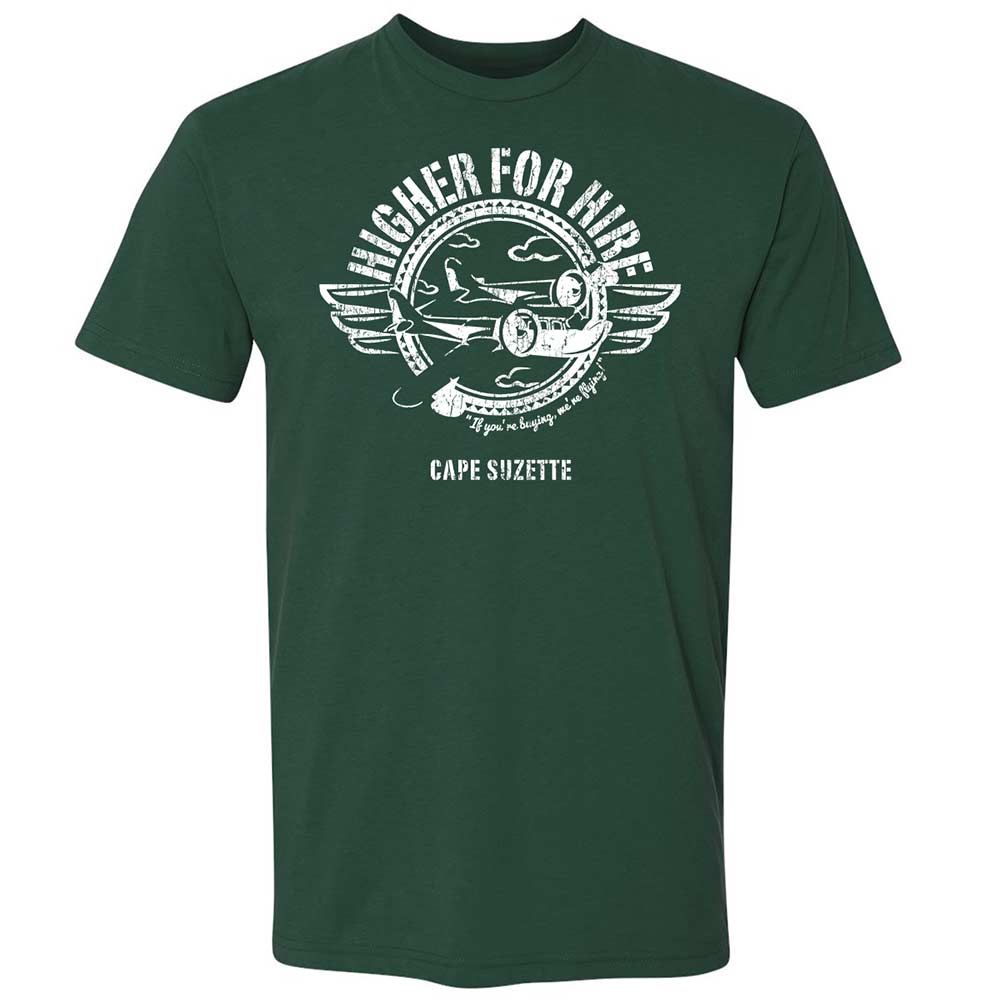 Higher for Hire - Forest Green - 3