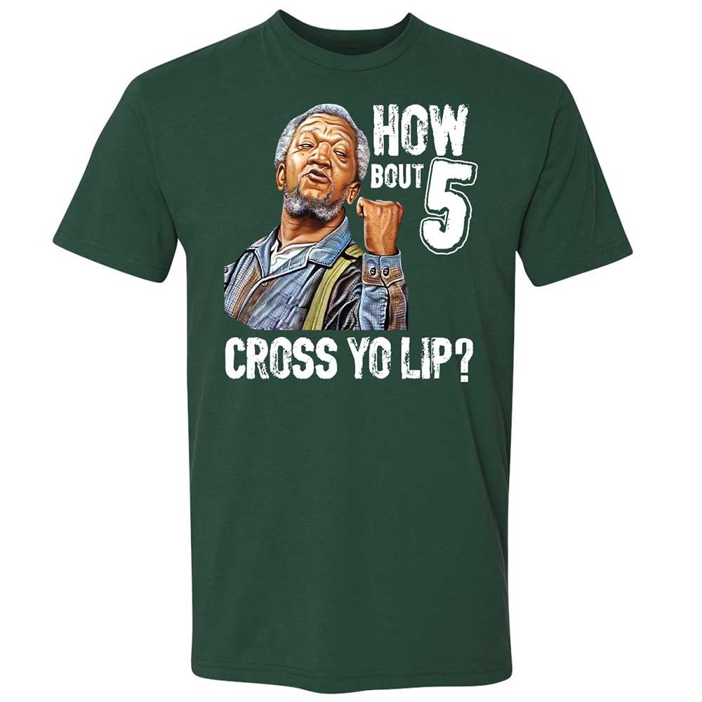 How bout 5 cross yo lip - Forest Green - 3