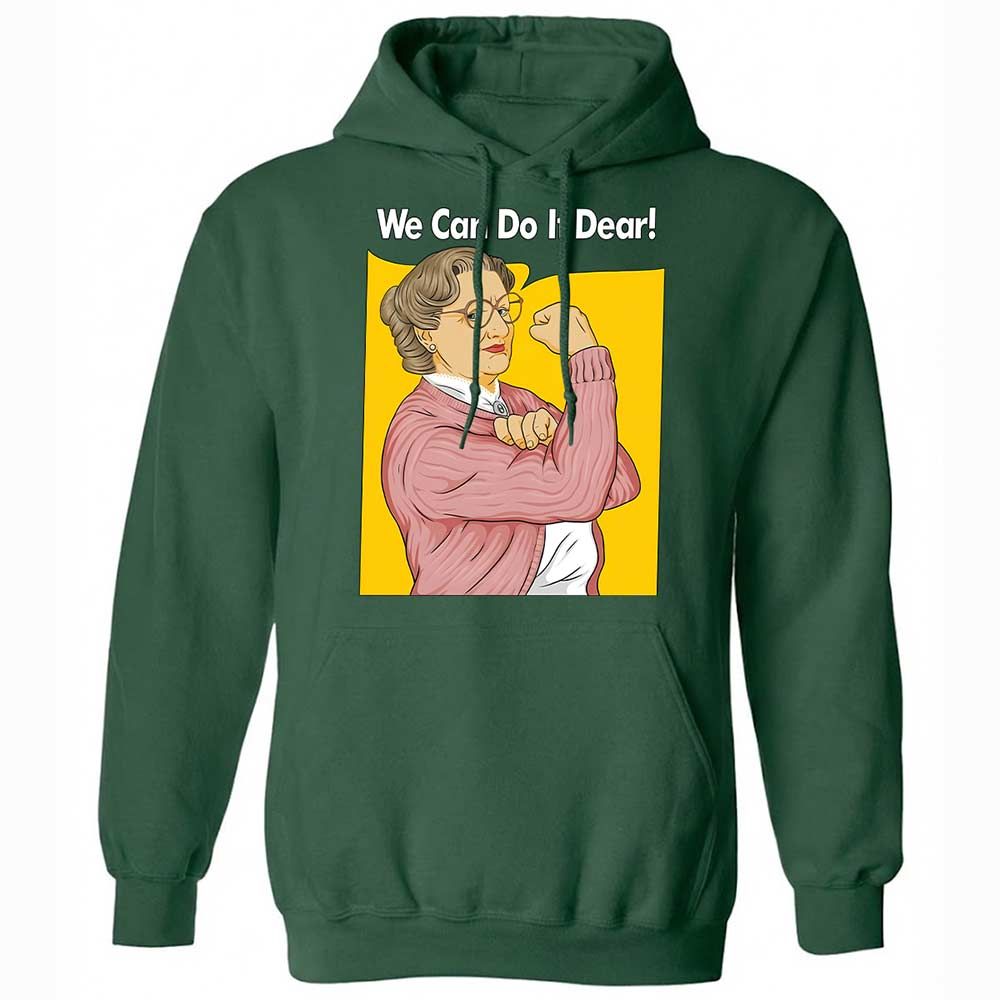We Can Do It Dear - Forest Green - 3