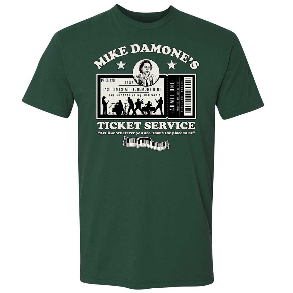 Damone's Ticket Service - Forest Green - 3