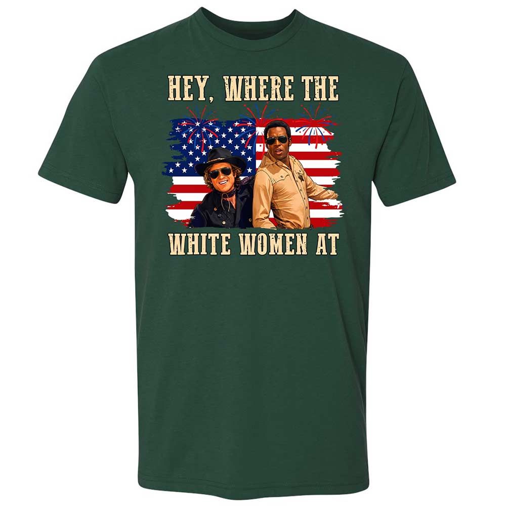Hey Where The White At - Forest Green - 3