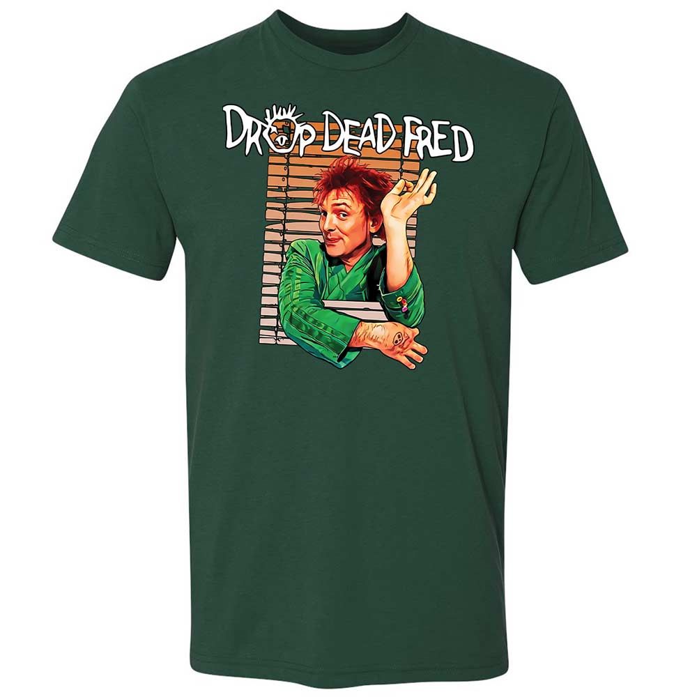 Funny Man Drop Dead Fred - Forest Green - 3