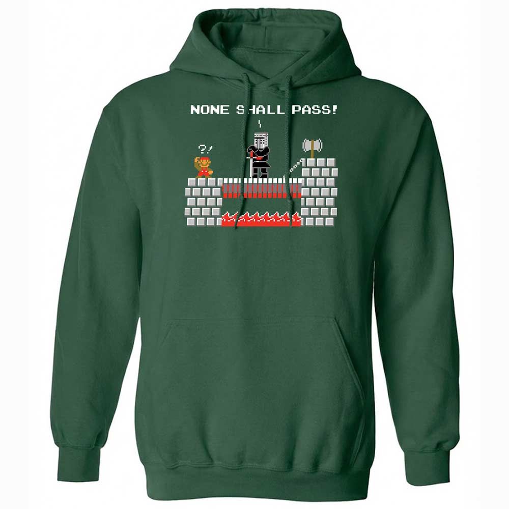 No Plumbers Shall Pass - Forest Green - 3