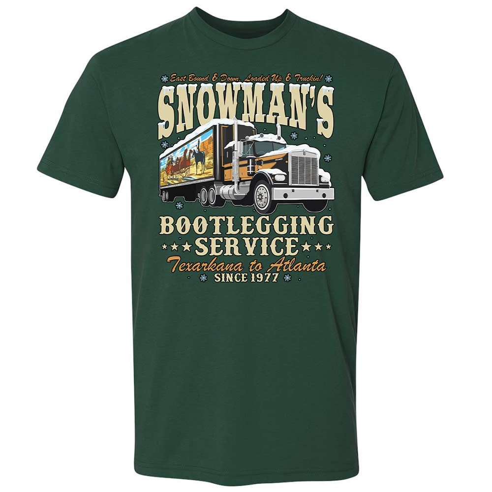Snowman's Bootlegging Service - Forest Green - 3