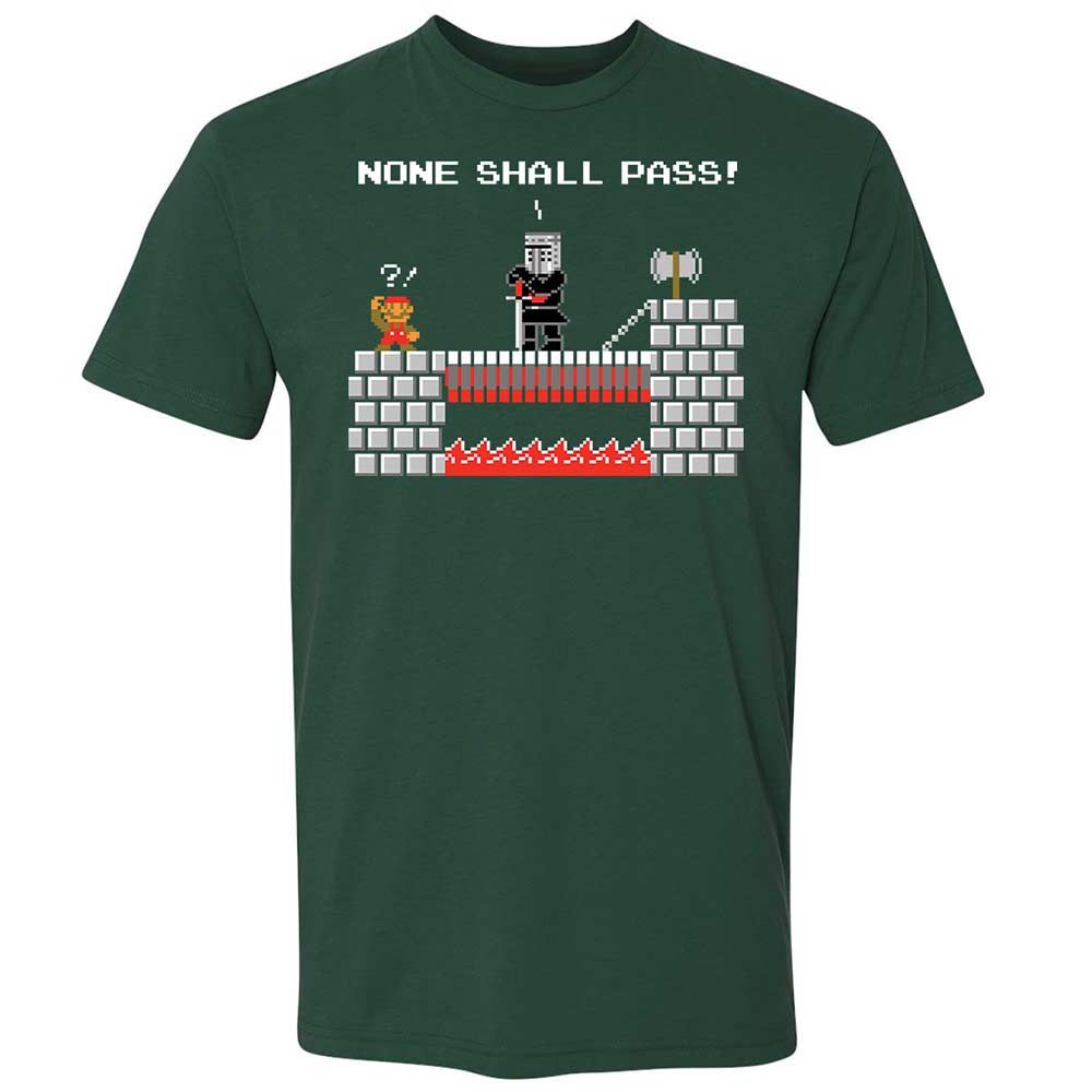No Plumbers Shall Pass - Forest Green - 3