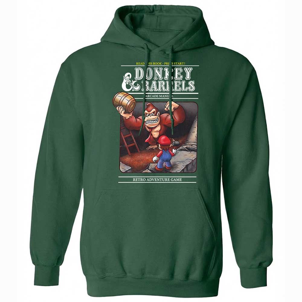 Classic Unisex Hoodie - LTCHY64T - Forest Green - 3