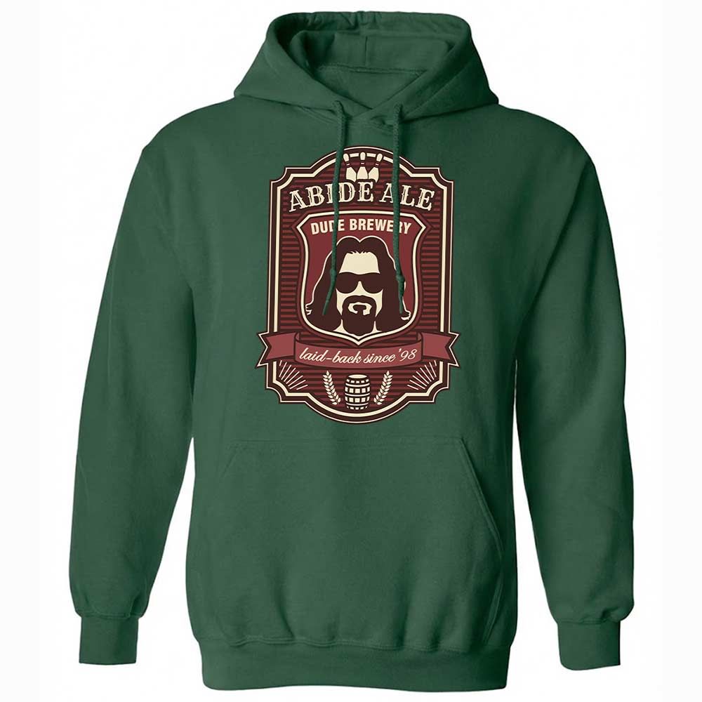 Classic Unisex Hoodie - RETWUV3A - Forest Green - 3