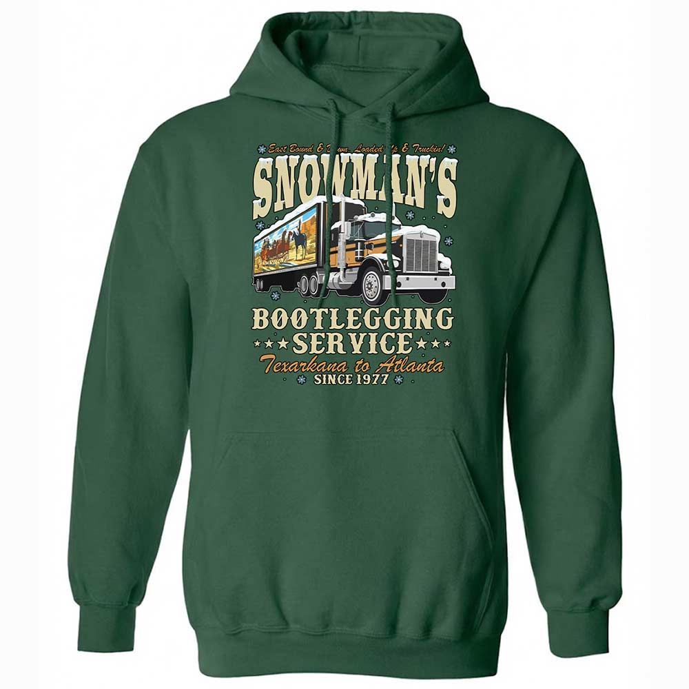 Snowman's Bootlegging Service - Forest Green - 3