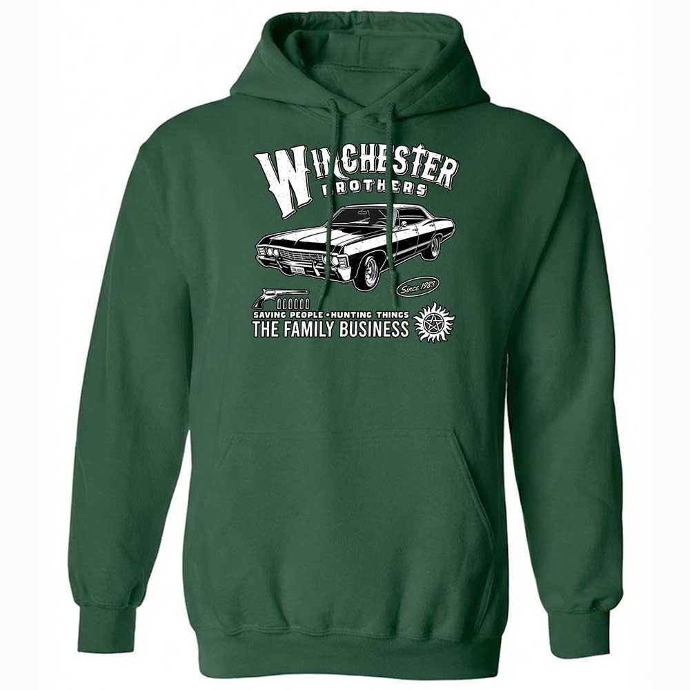 Classic Unisex Hoodie - M2E5AE81 - Forest Green - 3