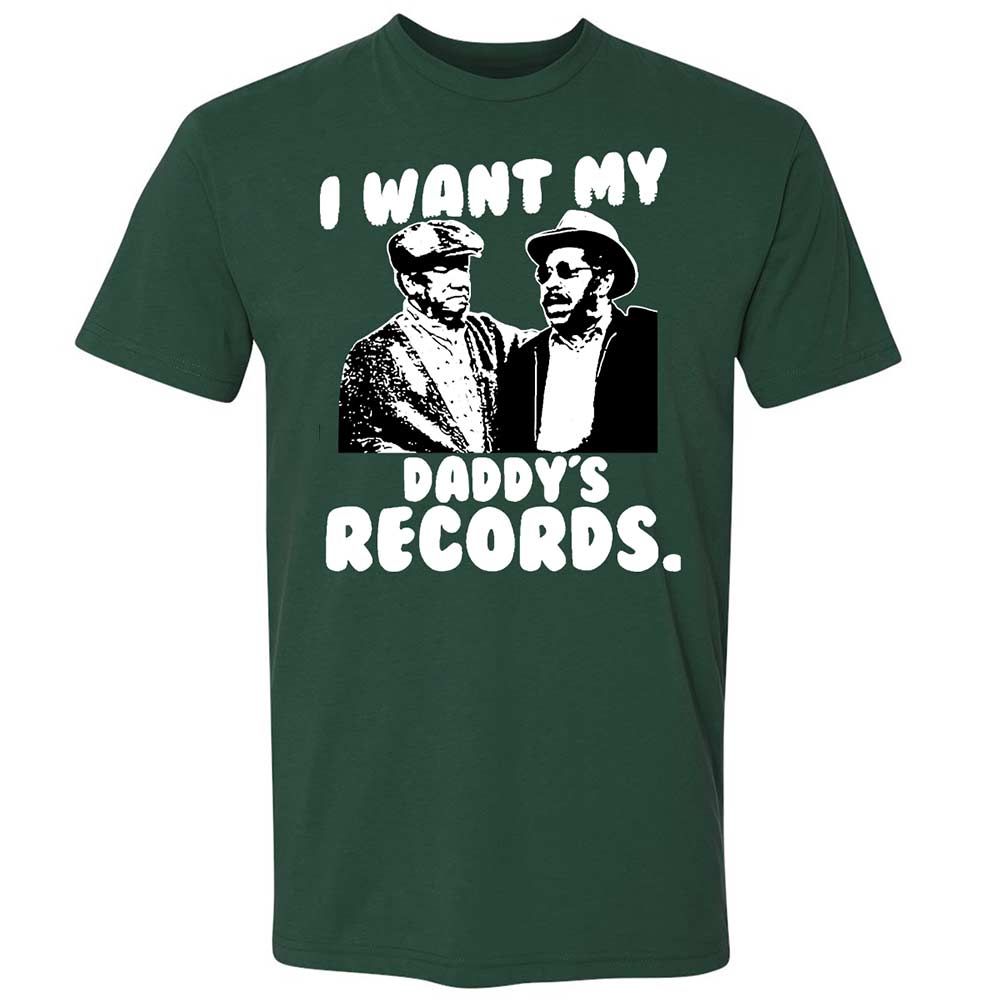 I Want My Daddy's Records - Forest Green - 3