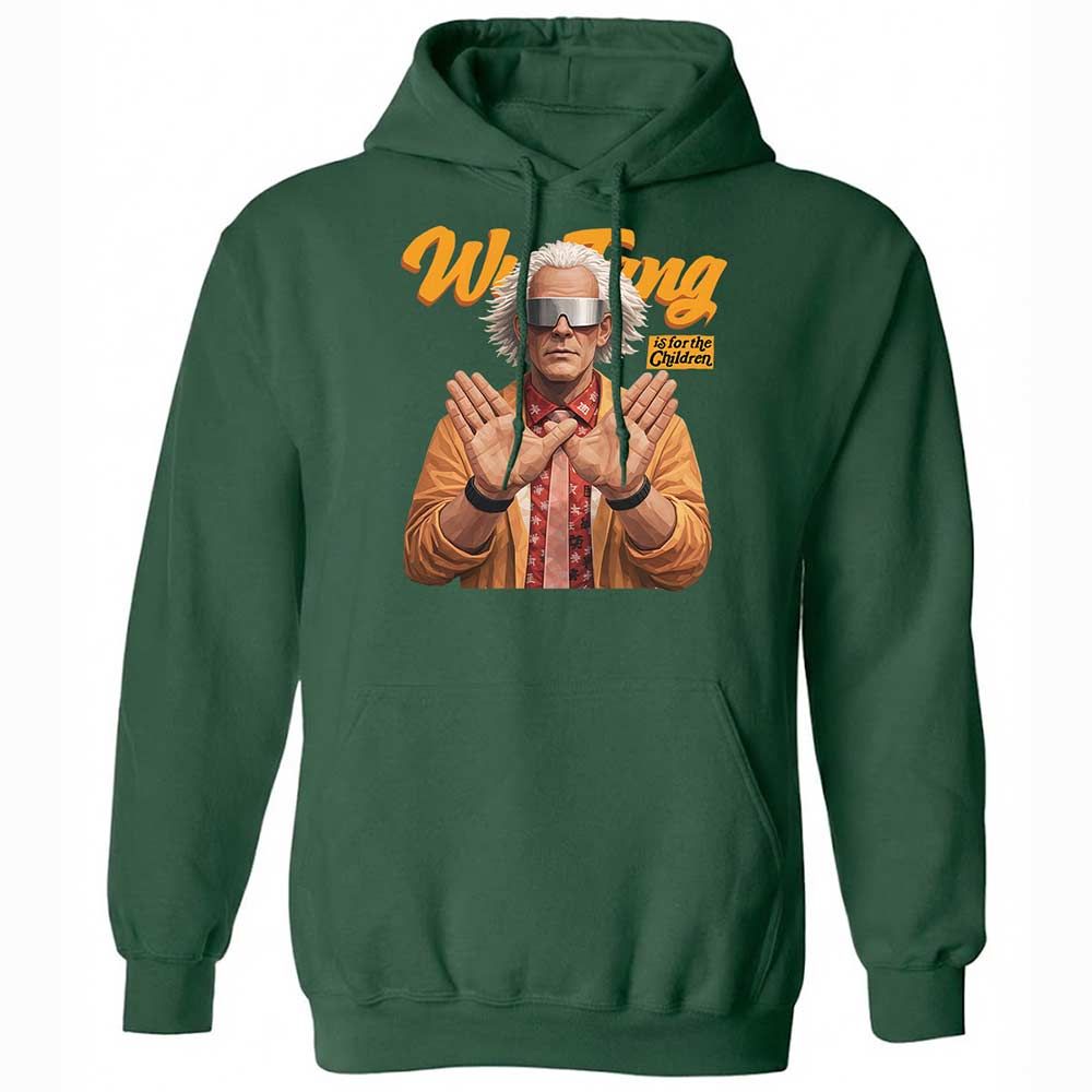 Classic Unisex Hoodie - Black - Forest Green - 3