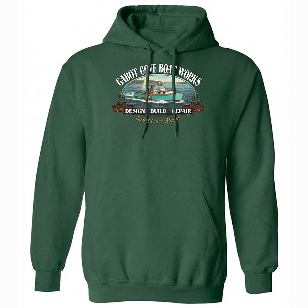 Classic Unisex Hoodie - A1ZMRVYU - Forest Green - 3