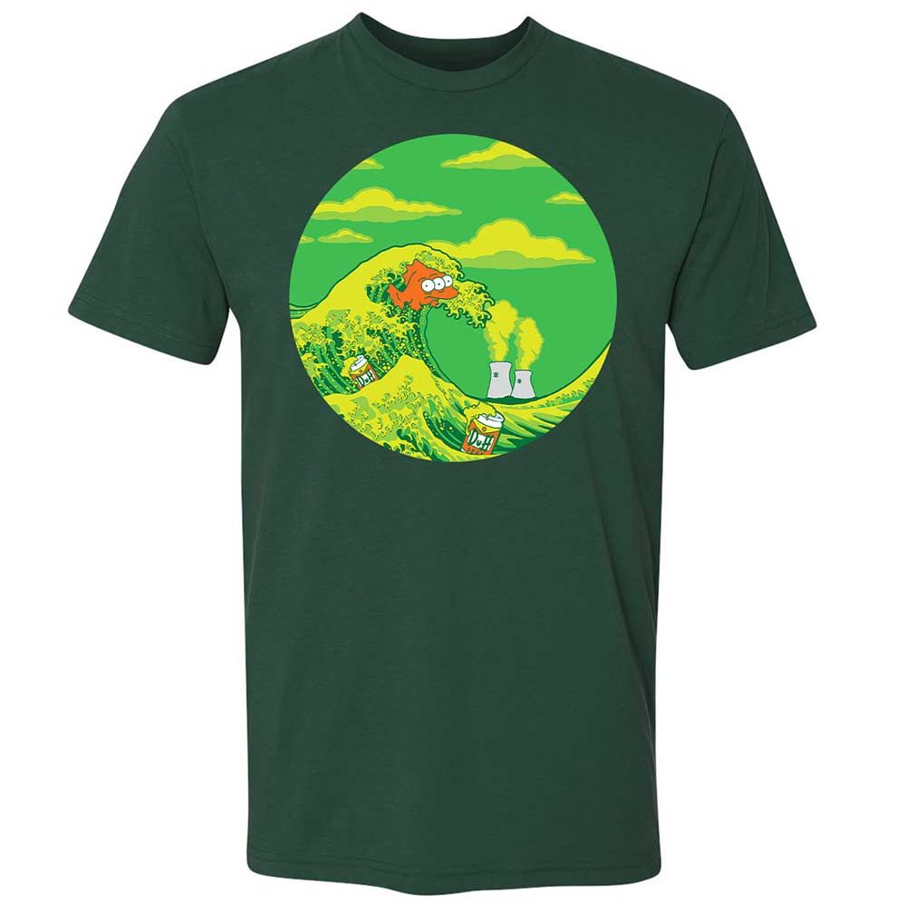 Great Wave Off Springfield - Forest Green - 3