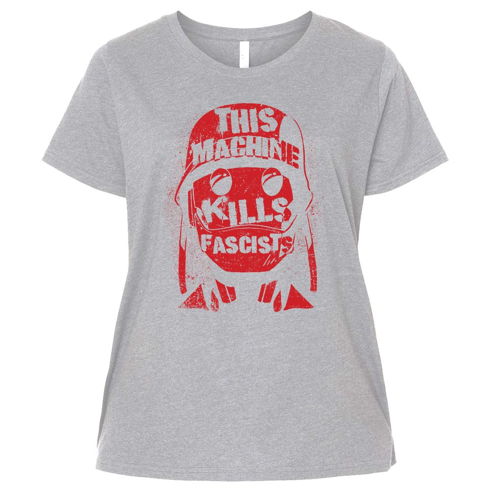 Ladies Curvy Jersey - 45N9NL97 - Heather - 3