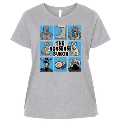 Ladies Curvy Jersey - HEU9F2VU - Heather - 3