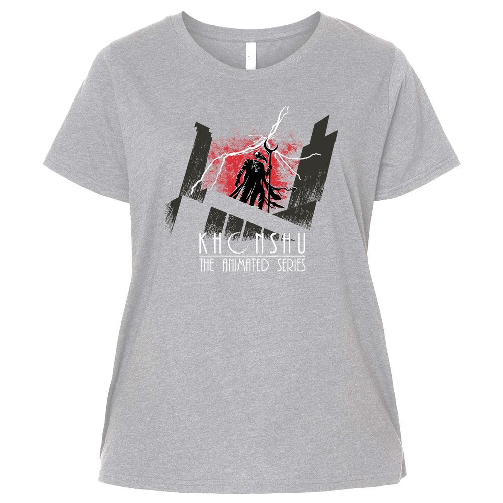 Ladies Curvy Jersey - DEB5RCFA - Heather - 3