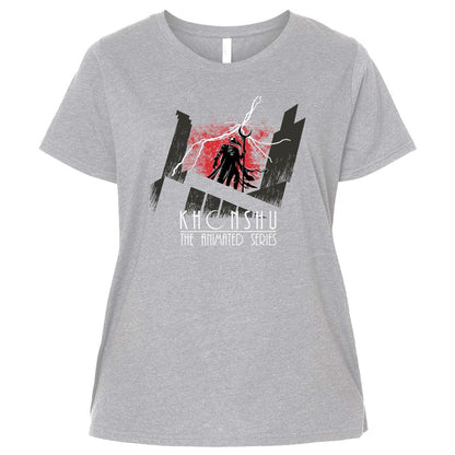 Ladies Curvy Jersey - DEB5RCFA - Heather - 3