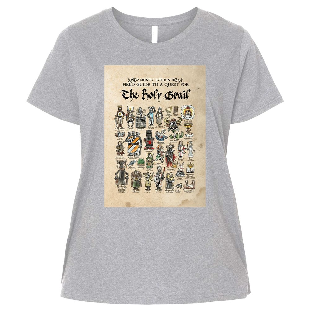 Ladies Curvy Jersey - XUR13TU6 - Heather - 3