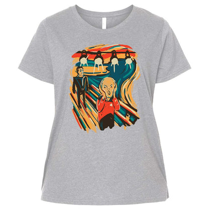 Ladies Curvy Jersey - VWTQY72Y - Heather - 3