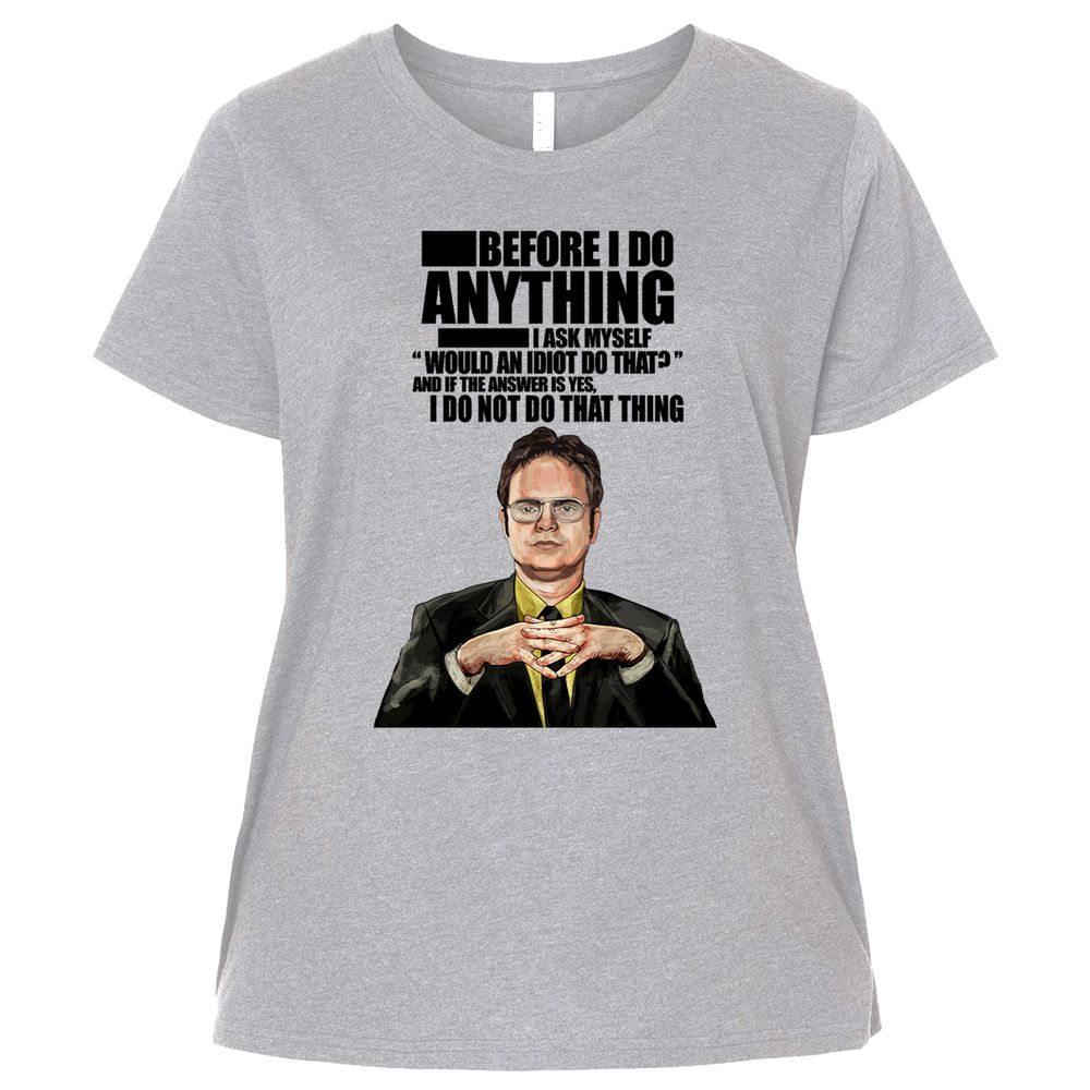 Ladies Curvy Jersey - RM5NY55N - Heather - 3