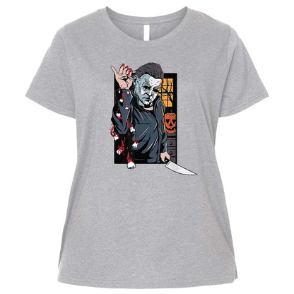 Ladies Curvy Jersey - 2GJDTGCM - Heather - 3