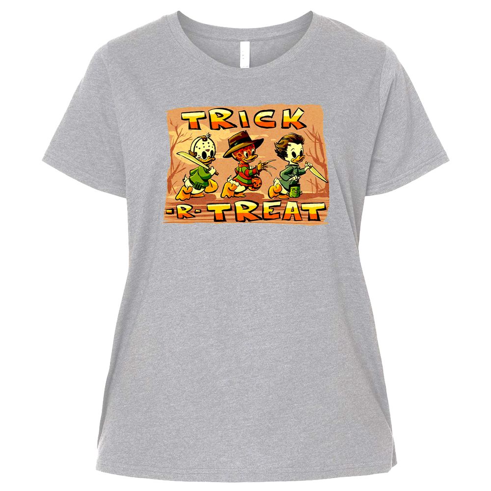 Ladies Curvy Jersey - 8UBENDLQ - Heather - 3