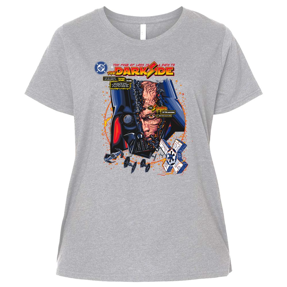 Ladies Curvy Jersey - DDCWNMY1 - Heather - 3