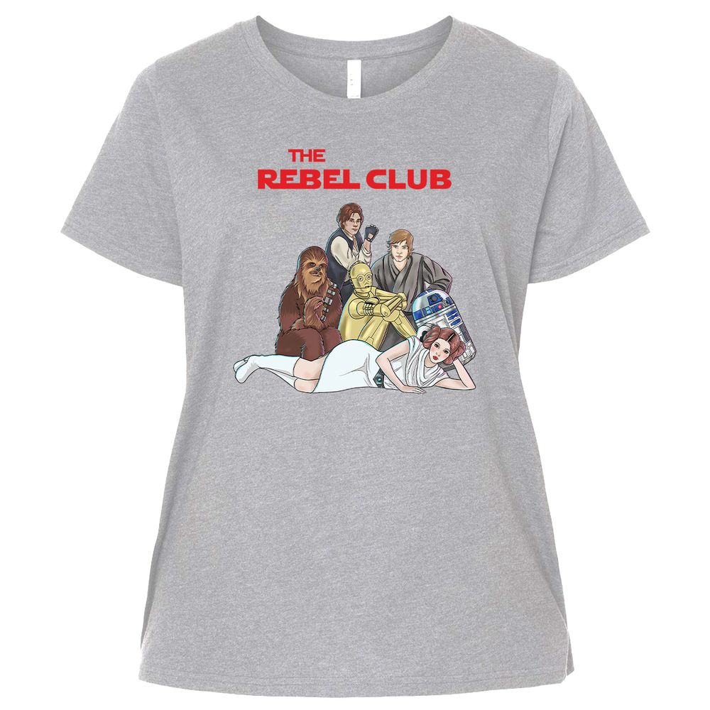 Ladies Curvy Jersey - ZAS6L9E9 - Heather - 3