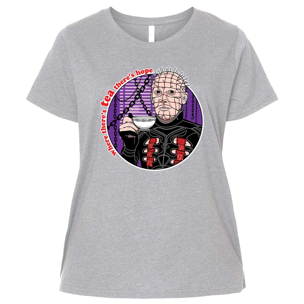 Ladies Curvy Jersey - QZU27KL6 - Heather - 3