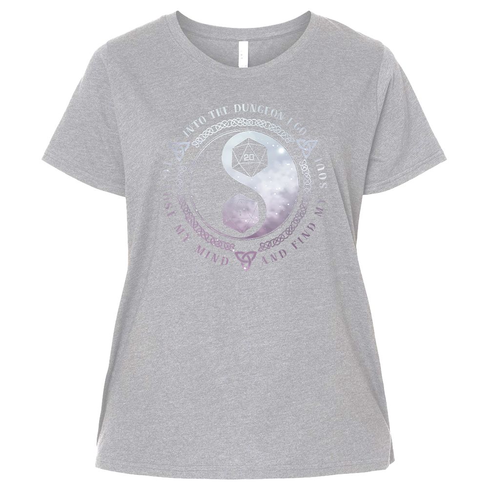 Ladies Curvy Jersey - GKKT5F8L - Heather - 3