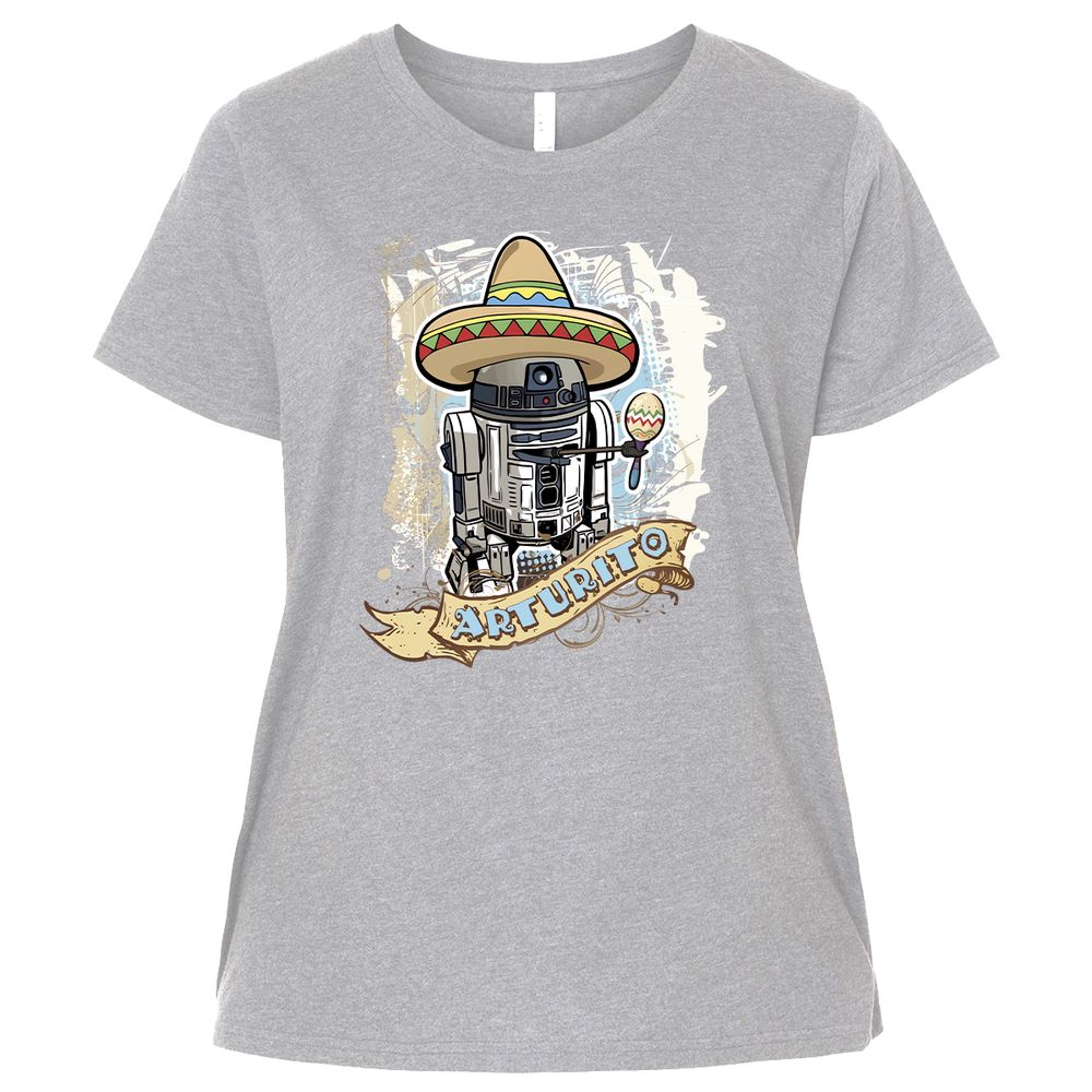 Ladies Curvy Jersey - RZFHCNFU - Heather - 3